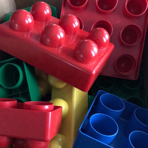 Mega blocks stem learning building rounded top large Lego like lot - Picture 2 of 6